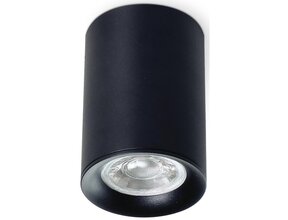 Schwarzer Aufbauspot Ø 64,5 x 92,5 mm – GU10 – MANGOROUND