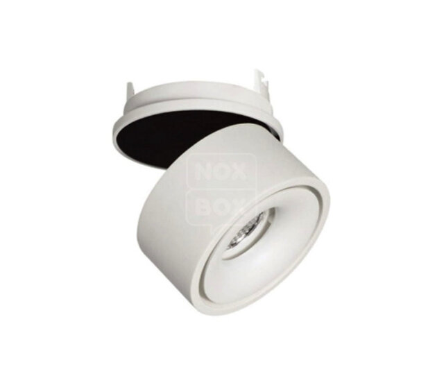 Schwenkbarer LED-Einbaustrahler Weiß 78 × 82 mm