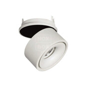 Schwenkbarer LED-Einbaustrahler Weiß 78 × 82 mm
