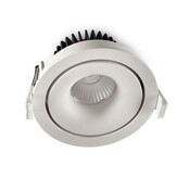 LED Einbaustrahler - schwenkbar - 10W 3000K Warmweiß - 36° Lichtwinkel - IP44 - 1804WIT10WINBOUW - energieeffizient & dimmbar LED Einbaustrahler - schwenkbar - 10W 3000K Warmweiß - 36° Lichtwinkel - IP44 - 1804WIT10WINBOUW - energieeffizient & dimmbar