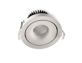 LED Einbaustrahler schwenkbar 10W 3000K Warmweiß - 1804WIT10WINBOUW