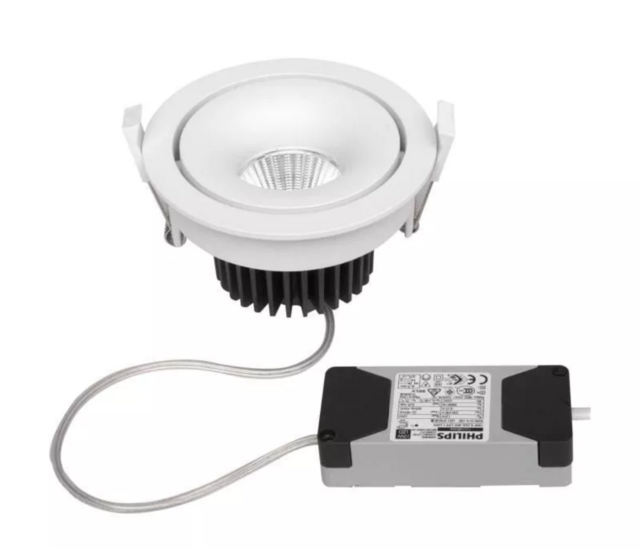 LED Einbaustrahler - schwenkbar - 10W 3000K Warmweiß - 36° Lichtwinkel - IP44 - 1804WIT10WINBOUW - energieeffizient & dimmbar LED Einbaustrahler - schwenkbar - 10W 3000K Warmweiß - 36° Lichtwinkel - IP44 - 1804WIT10WINBOUW - energieeffizient & dimmbar