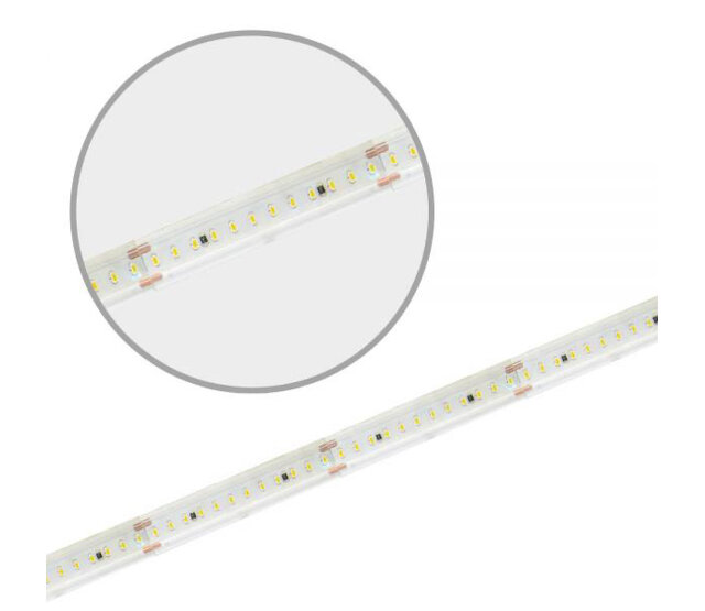 PRO LED Streifen Warmweiß 13W 1100LM 240LED/m 48VDC IP20 3000K CRI95 – 5m für Innenbeleuchtung, hochwertige Beleuchtungslösung mit hoher Farbwiedergabe
