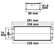 48V LED-Treiber 400W IP67, 0-10V dimmbar – Leistungsstarke LED-Stromversorgung für LED-Streifen & Beleuchtung, wasserdicht, 48 Volt DC, 400 Watt, dimmbar mit 0-10V-Schnittstelle