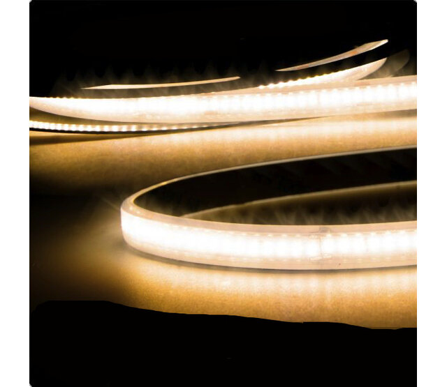 PRO LED Streifen Warmweiß 13W 1100LM 240LED/m 48VDC IP68 3000K CRI95 - 20m | Hochwertige Beleuchtung für Innen- und Außenbereich PRO LED Streifen Warmweiß 13W 1100LM 240LED/m 48VDC IP68 3000K CRI95 - 20m | Hochwertige Beleuchtung für Innen- und Außenbereich