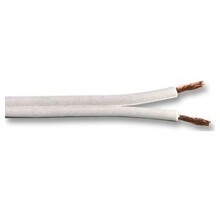 LED Streifen Anschlusskabel 2-polig, YZWL 2x0,50mm² - 1 Meter - Weiß - Hochflexibel für LED-Beleuchtung - 2-adrige Verbindungskabel für LED-Streifen