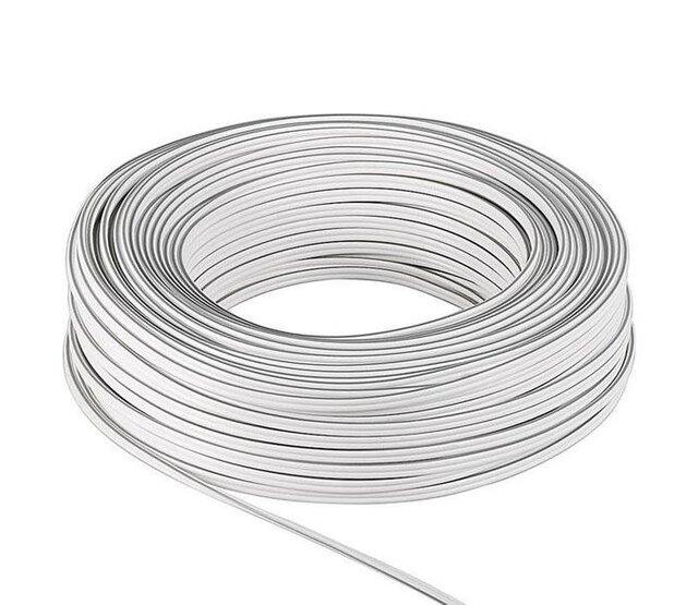 LED-Streifen Anschlusskabel 2-polig, YZWL 2x 1,50 mm² - 1 Meter - Weiß - Hochflexibel für LED-Beleuchtung LED-Streifen Anschlusskabel 2-polig, YZWL 2x 1,50 mm² - 1 Meter - Weiß - Hochflexibel für LED-Beleuchtung