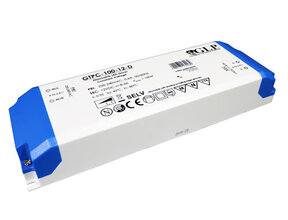 Phasenabschnitt dimmbares LED Netzteil 100W 12V 8,3A IP20 FTPC100V12-D