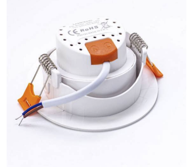 LED Einbaustrahler - schwenkbar - 5W 3000K warmweiß - IP44 - 36° Lichtwinkel - dimmbar - 50.000h Lebensdauer - Sonderangebot LED Einbaustrahler - schwenkbar - 5W 3000K warmweiß - IP44 - 36° Lichtwinkel - dimmbar - 50.000h Lebensdauer - Sonderangebot