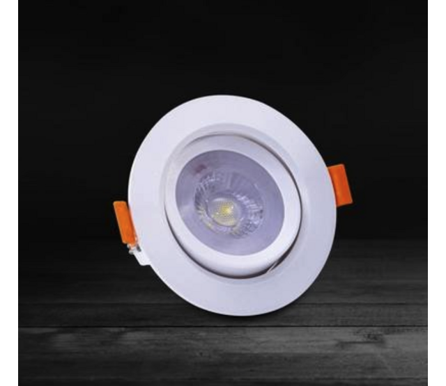 LED Einbaustrahler - schwenkbar - 5W 3000K warmweiß - IP44 - 36° Lichtwinkel - dimmbar - 50.000h Lebensdauer - Sonderangebot LED Einbaustrahler - schwenkbar - 5W 3000K warmweiß - IP44 - 36° Lichtwinkel - dimmbar - 50.000h Lebensdauer - Sonderangebot