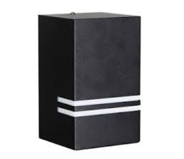 LED Außenwandlampe schwarz 87 x 150 mm - GU10 Fassung - 1909DOWNSCHWARZ QUAZAR11 - IP44 wettergeschützt - Energieeffiziente Außenbeleuchtung für Haus und Garten LED Außenwandlampe schwarz 87 x 150 mm - GU10 Fassung - 1909DOWNSCHWARZ QUAZAR11 - IP44 wettergeschützt - Energieeffiziente Außenbeleuchtung für Haus und Garten