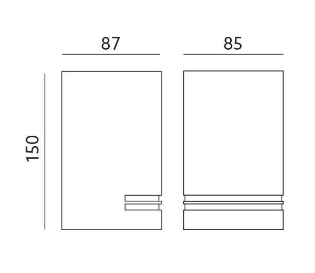 LED Außenwandlampe schwarz 87 x 150 mm - GU10 Fassung - 1909DOWNSCHWARZ QUAZAR11 - IP44 wettergeschützt - Energieeffiziente Außenbeleuchtung für Haus und Garten LED Außenwandlampe schwarz 87 x 150 mm - GU10 Fassung - 1909DOWNSCHWARZ QUAZAR11 - IP44 wettergeschützt - Energieeffiziente Außenbeleuchtung für Haus und Garten