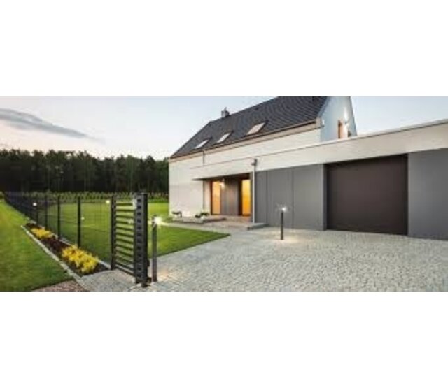 Standleuchte mit halbrundem LED-Streifen für Außenbereich - Schwarz 100 cm x 15 cm - GU10-Sockel - QUAZAR14 SCHWARZ - Wetterfeste Außenbeleuchtung Standleuchte mit halbrundem LED-Streifen für Außenbereich - Schwarz 100 cm x 15 cm - GU10-Sockel - QUAZAR14 SCHWARZ - Wetterfeste Außenbeleuchtung