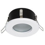 Wasserdichte LED-Spot-Gehäuse IP44 - OH35 Weiß, 35 mm Einbauhöhe, robuste Außenbeleuchtung, wetterfest, für LED-Streifen, Terrassen- und Gartenbeleuchtung, 230V, 50Hz, CE-zertifiziert Wasserdichte LED-Spot-Gehäuse IP44 - OH35 Weiß, 35 mm Einbauhöhe, robuste Außenbeleuchtung, wetterfest, für LED-Streifen, Terrassen- und Gartenbeleuchtung, 230V, 50Hz, CE-zertifiziert