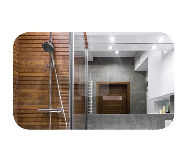Wasserdichtes LED-Spot-Gehäuse IP44 – OH34 Edelstahl (RVS), wetterfest, robust für GU10 Spots, ideal für Garten, Terrasse und Außenbereiche