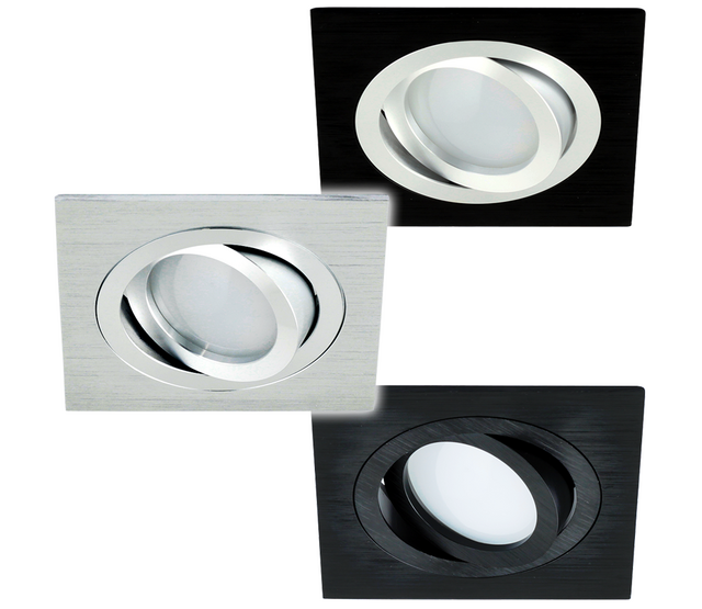 Schwenkbare LED-Spot-Gehäuse OH328 in Chrom – 12V/24V, IP44, 60° Schwenkwinkel, 50W max., für LED-Streifen, dimmbar, 150x150x80 mm, Edelstahl, ideal für Innen- und Außenbeleuchtung Schwenkbare LED-Spot-Gehäuse OH328 in Chrom – 12V/24V, IP44, 60° Schwenkwinkel, 50W max., für LED-Streifen, dimmbar, 150x150x80 mm, Edelstahl, ideal für Innen- und Außenbeleuchtung