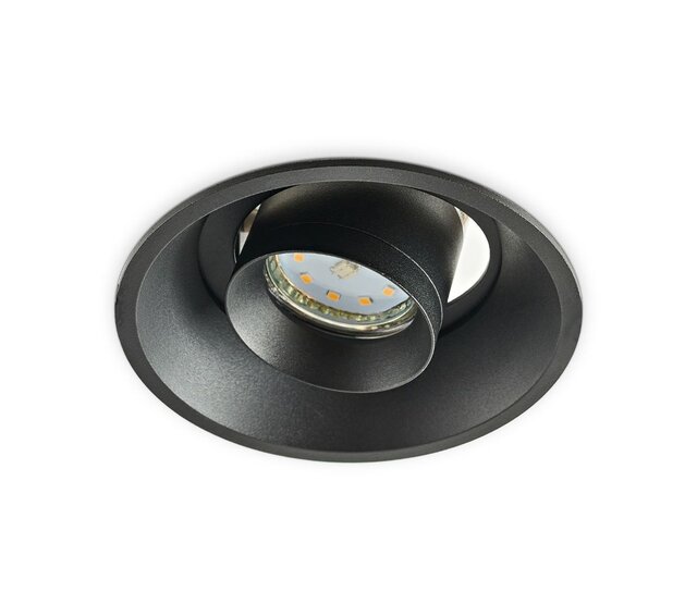 KOMA schwenkbare LED-Armatur in Schwarz – 120 cm LED-Streifen, dimmbar, 4000K Neutralweiß, IP44 spritzwassergeschützt, 36W, 4200 Lumen, für Decken- oder Wandmontage, ideal für Werkstatt & Garage