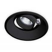 KOMA schwenkbare LED-Armatur in Schwarz – 120 cm LED-Streifen, dimmbar, 4000K Neutralweiß, IP44 spritzwassergeschützt, 36W, 4200 Lumen, für Decken- oder Wandmontage, ideal für Werkstatt & Garage