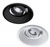 KOMA schwenkbare LED-Armatur in Schwarz – 120 cm LED-Streifen, dimmbar, 4000K Neutralweiß, IP44 spritzwassergeschützt, 36W, 4200 Lumen, für Decken- oder Wandmontage, ideal für Werkstatt & Garage