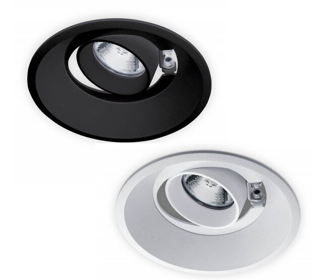 KOMA schwenkbare LED-Armatur in Schwarz – 120 cm LED-Streifen, dimmbar, 4000K Neutralweiß, IP44 spritzwassergeschützt, 36W, 4200 Lumen, für Decken- oder Wandmontage, ideal für Werkstatt & Garage