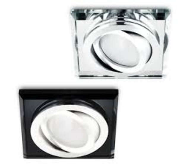 Schwenkbare Premium LED-Einbaustrahler OH51 - Transparente Abdeckung mit silberner Fassung, dimmbar, 12V/24V, IP44, 120° Schwenkwinkel, ideal für Akzentbeleuchtung und Wohnraumdesign Schwenkbare Premium LED-Einbaustrahler OH51 - Transparente Abdeckung mit silberner Fassung, dimmbar, 12V/24V, IP44, 120° Schwenkwinkel, ideal für Akzentbeleuchtung und Wohnraumdesign