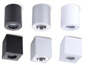 Wasserdichte quadratische LED-Einbaustrahler Ø 80 x 95 mm - GU10 - Schwarz - AQUARIUS - IP65 - für Außen- und Innenbereich - präzise Beleuchtung Wasserdichte quadratische LED-Einbaustrahler Ø 80 x 95 mm - GU10 - Schwarz - AQUARIUS - IP65 - für Außen- und Innenbereich - präzise Beleuchtung