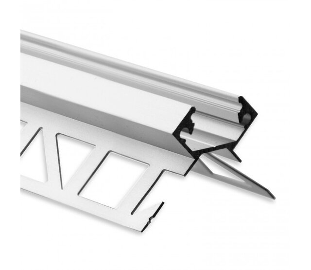 LED-Stuck-Winkelprofil 2,5 Meter 27,80 mm x 20 mm C23STUC Außenwinkel für Innen- und Außenbereich – Abholpreis LED-Stuck-Winkelprofil 2,5 Meter 27,80 mm x 20 mm C23STUC Außenwinkel für Innen- und Außenbereich – Abholpreis