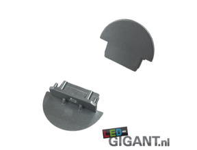 Endkappe mit Kabeldurchführung für LED Aluminium Profil 09ALU Einbau