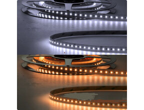 PRO LED Streifen Dual White 2300K-5000K 20W 1650lm 120LED/m 24V DC IP20 5m