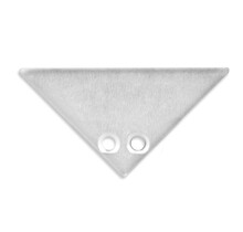 2er-Set Aluminium Endkappen C15ALU für LED-Streifen, 15 mm Breite, präzise Passform, hochwertige Verarbeitung, ideal für LED-Beleuchtungsprojekte, inkl. Montagezubehör