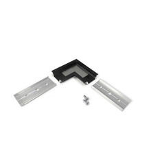 LED Eckprofil Schwarz 90° - Aluminium Einbauprofil für LED Streifen