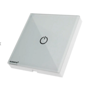 Zigbee-fähiger drahtloser Wandschalter für Smart Home – Ein-/Ausschalter mit LED-Anzeige, kompatibel mit Alexa, Google Home & Philips Hue, 230V, 50Hz, max. 1000W, einfach zu installieren, ideal für LED-Streifen & Beleuchtung