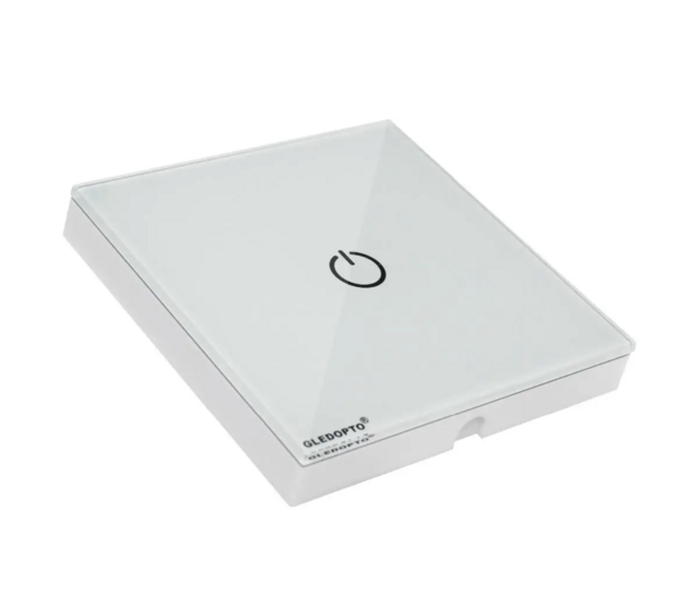 Zigbee-fähiger drahtloser Wandschalter für Smart Home – Ein-/Ausschalter mit LED-Anzeige, kompatibel mit Alexa, Google Home & Philips Hue, 230V, 50Hz, max. 1000W, einfach zu installieren, ideal für LED-Streifen & Beleuchtung