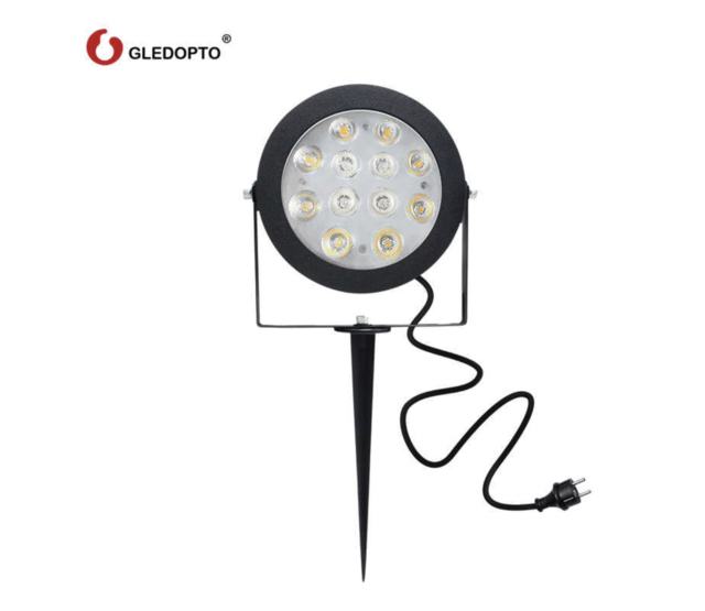 Gledopto Zigbee-fähiger LED-Gartenstrahler RGBCCT 12W (2000K-6500K), dimmbar, RGB & Farbtemperatur einstellbar, IP65, 12V, für Smart Home Gledopto Zigbee-fähiger LED-Gartenstrahler RGBCCT 12W (2000K-6500K), dimmbar, RGB & Farbtemperatur einstellbar, IP65, 12V, für Smart Home