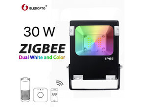 Gledopto Zigbee LED Fluter 30W RGBCCT (2000K-6500K) – Smarthome kompatibel