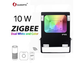 Gledopto Zigbee LED-Fluter 10W RGBCCT (2000K-6500K) – Smart Home kompatibel