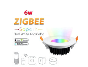 Gledopto Zigbee LED Einbauspot RGBCCT 6W (2000K-6500K) – Smart Home kompatibel