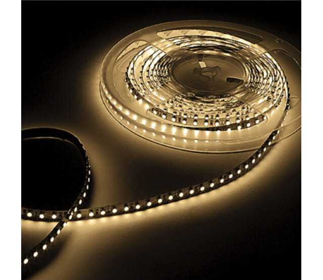 RGB+CCT LED Streifen 21W 1980 Lumen 84 LEDs pro Meter 24V DC IP20 – 5 Meter Hochleistungs-LED-Streifen mit RGB- und Weißlichtsteuerung