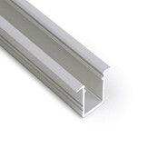 LED Aluminiumprofil 2 Meter mit Abdeckung, 30mm x 20,4mm, für LED Streifen, Einbauprofil, 20INBOUW-ALU, präzise Verarbeitung, ideal für Innenbeleuchtung, hochwertiges Aluminium, 2000mm Länge LED Aluminiumprofil 2 Meter mit Abdeckung, 30mm x 20,4mm, für LED Streifen, Einbauprofil, 20INBOUW-ALU, präzise Verarbeitung, ideal für Innenbeleuchtung, hochwertiges Aluminium, 2000mm Länge