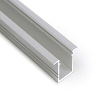 LED Alu-Profil 2m mit Abdeckung 30x20,4mm für Einbau – 20INBOUW-ALU