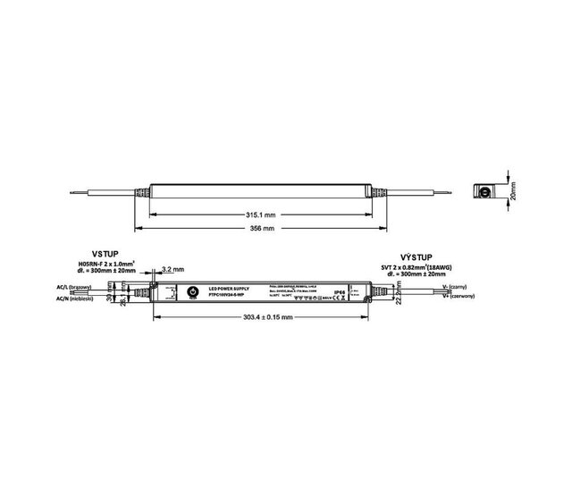 SLIM LED-Treiber 150 Watt 24 Volt 6,25 Ampere – IP20 – kompakt – FTPC150V24-S – ideal für LED-Streifen & Beleuchtung SLIM LED-Treiber 150 Watt 24 Volt 6,25 Ampere – IP20 – kompakt – FTPC150V24-S – ideal für LED-Streifen & Beleuchtung