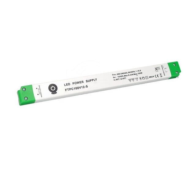 SLIM LED-Treiber 150 Watt 24 Volt 6,25 Ampere – IP20 – kompakt – FTPC150V24-S – ideal für LED-Streifen & Beleuchtung SLIM LED-Treiber 150 Watt 24 Volt 6,25 Ampere – IP20 – kompakt – FTPC150V24-S – ideal für LED-Streifen & Beleuchtung