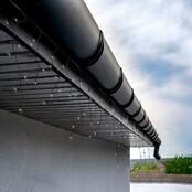 BASIC – 12 Meter koppelbarer LED-Eiszapfen-Weihnachtsbeleuchtung, extra warmweiß, 640 LEDs, 230V, IP44, für Innen- und Außenbereich, energiesparend, einfach zu installieren