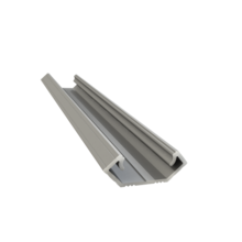 LED Eckprofil 2m mit opaler Abdeckung 24x8,5mm – C28ALU für LED Streifen