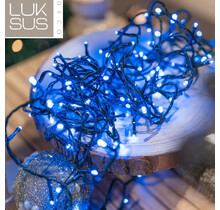 Blaue LED Weihnachtsbeleuchtung – 32 m Länge, IP65, für