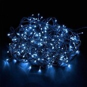 Blaue LED Weihnachtsbeleuchtung – 32 m Länge, IP65, für