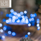 Blaue LED Weihnachtsbeleuchtung – 32 m Länge, IP65, für