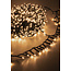 Weihnachtsbeleuchtung Luksus 16 m LED-Cluster-Lichterkette mit 800 warmweißen LEDs, 8 Leuchtmodi, dimmbar, IP65 wasserdicht, 24V Niederspannung, für Innen- und Außenbereich