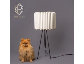 Stehlampe 3D Patthar 0015 – 36x36x78 cm, modernes Design, hochwertige Beleuchtung