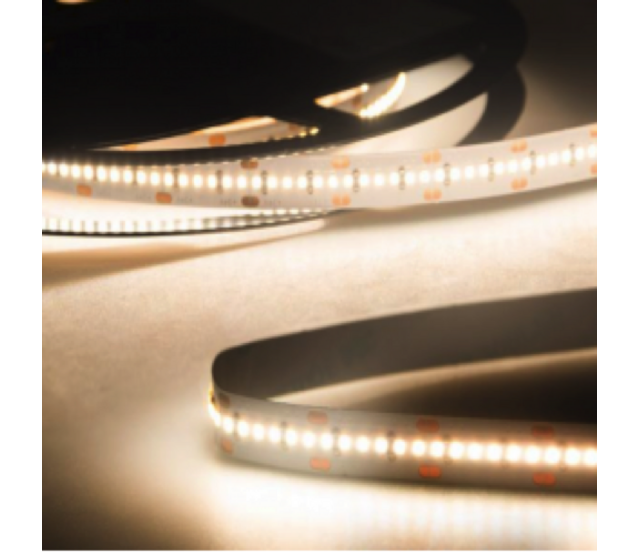 Wasserdichter LED Streifen 24V, 3000K Warmweiß, 12W, 1418 Lumen, 128 LEDs/m, IP68, CRI90 – 5 Meter, ideal für Innen- und Außenbeleuchtung Wasserdichter LED Streifen 24V, 3000K Warmweiß, 12W, 1418 Lumen, 128 LEDs/m, IP68, CRI90 – 5 Meter, ideal für Innen- und Außenbeleuchtung